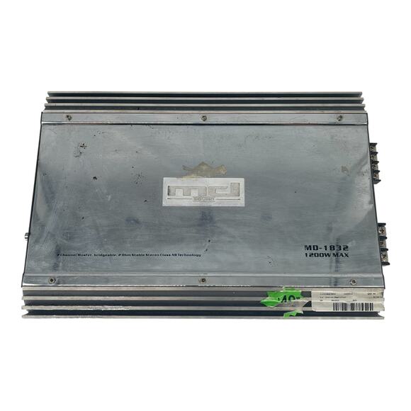 Pyle MD-1832 1200W 2-Channel MOSFET Car Amplifier - Picture 1 of 6